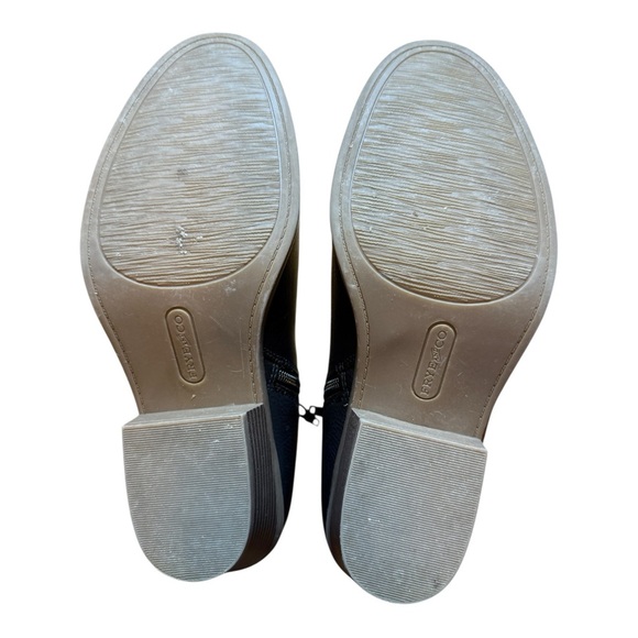 Frye and Co. Women's Jude Stacked Heel Booties - Black Size 9M - Picture 7 of 10